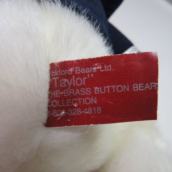 Taylor Pickford brass button bear collection 1996 sailor suit - Picture 6 of 9